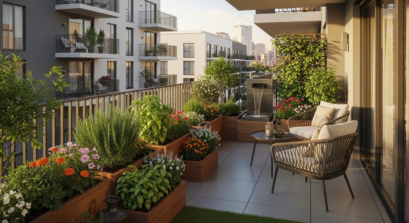 horta em apartamento