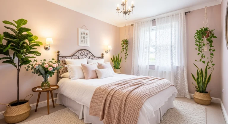 Como usar plantas para decorar quartos pequenos com charme e estilo