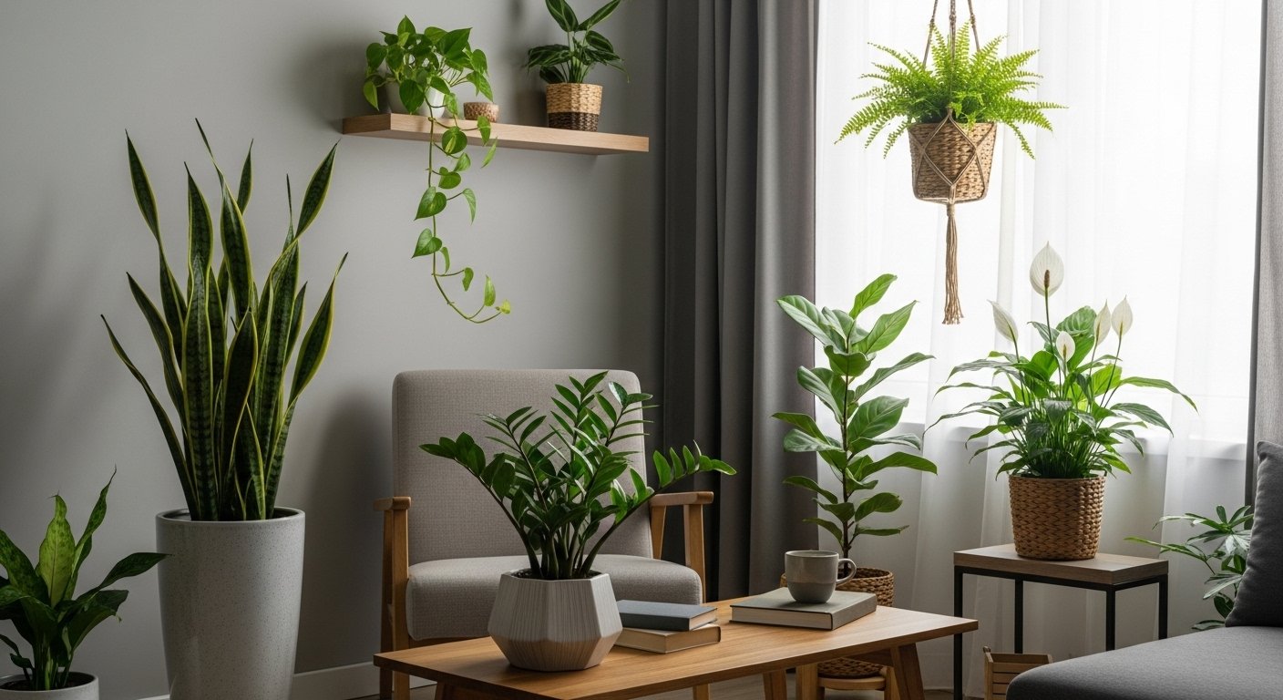 Melhores plantas para apartamento com pouca luz: escolha certa e dicas de cuidado