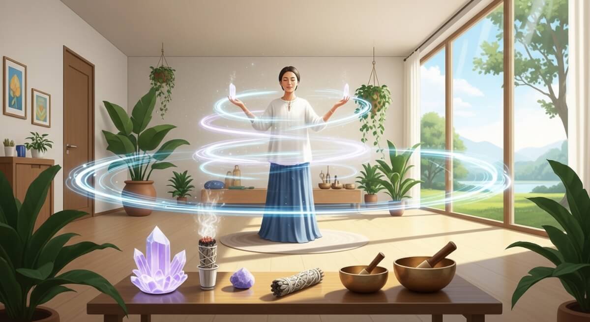 curso limpeza energética e harmonização do ambiente