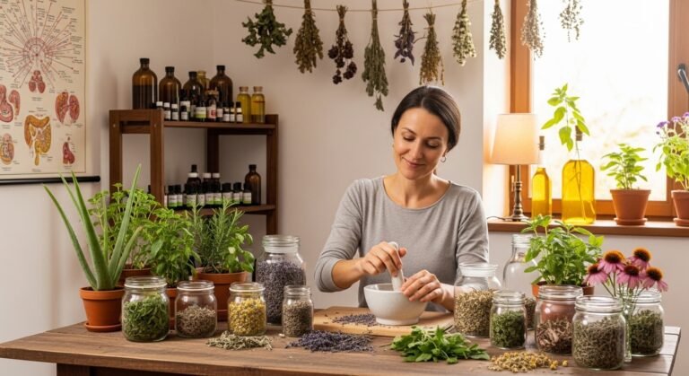 Como Usar Fitoterapia com Ervas Medicinais para Melhorar Sua Saúde de Forma Natural e Segura