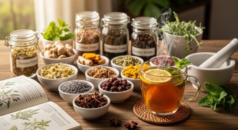 Chás que curam: o guia completo para utilizar ervas medicinais e transformar sua saúde naturalmente